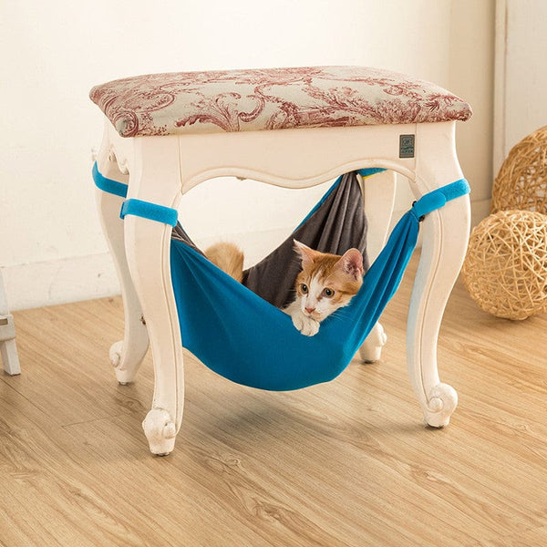 pethomeset Bed Cat Hammock Cat Bed Lounger Sofa Cushion | Detachable Cat Hanging Chair | Pethomeset