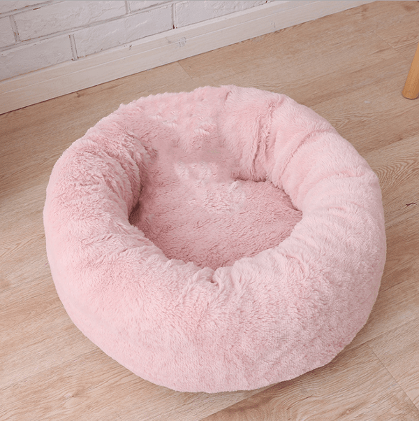 pethomeset Pet Lotus root flour Plush / S Pet Cat Bed With Blanket Soft Cat Bed | Pethomeset